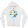 mustache batman Zipper Hoodie
