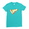 Pizza Slice Little Ladies Fitted T-Shirt