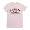 earth day shirt Ladies Fitted T-Shirt