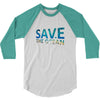SaveThe Ocean 3/4 Sleeve Shirt