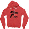 guns don't kill people, i kill people t shirt Zipper Hoodie