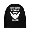 funny beards Baby Beanies