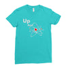 up and atom funny science best product Ladies Fitted T-Shirt