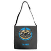 believe in pugcorns Adjustable Strap Totes