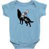 Wolf And Human Baby Bodysuit