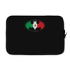 bat man mexican flag mexico logo Laptop sleeve