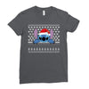ugly stitch christmas Ladies Fitted T-Shirt