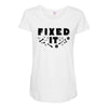 Broke It - Fixed It Maternity Scoop Neck T-shirt