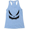 pumpkin face Racerback Tank