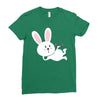 gym rabbit Ladies Fitted T-Shirt