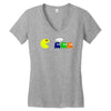 funny zombie Women's V-Neck T-Shirt