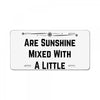 March Girls License Plate