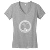 back to back world war champs raising flag Women's V-Neck T-Shirt