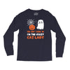 i'm the crazy cat lady Long Sleeve Shirts