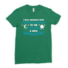 I Love Someone with Ovarian Cancer to The Moon and Back to Infinity Ladies Fitted T-Shirt