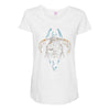 born to slay Maternity Scoop Neck T-shirt