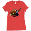 just a viking and his horse Ladies Fitted T-Shirt