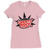 liberty rock radio Ladies Fitted T-Shirt