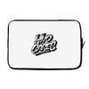 who cares Laptop sleeve