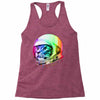 astronaut space cat new Racerback Tank