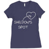 sheldon's spot Ladies Fitted T-Shirt