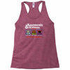 basements and kittens Racerback Tank