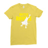 ride the rocket battle gaming Ladies Fitted T-Shirt