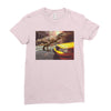 dinosaur in newyork Ladies Fitted T-Shirt