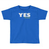 yes i know Toddler T-shirt