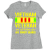 vietnam veteran Ladies Fitted T-Shirt
