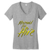 mermaid for hire Women's V-Neck T-Shirt