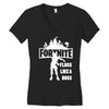 Floss Like A Boss Women's V-Neck T-Shirt