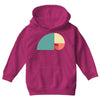fibonacci golden ratio colorful Youth Hoodie