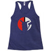 pikachu silhouette Racerback Tank
