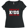 Protect Kids Not Guns Women's Triblend Scoop T-shirt