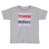 this was a trump shirt but hillary deleted it Toddler T-shirt