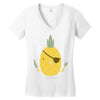 pineapple vengeance Women's V-Neck T-Shirt