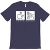 push button receive bacon T-Shirt