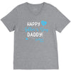 Happy First Father's Day Daddy V-Neck Tee