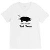 anti vegan task force V-Neck Tee