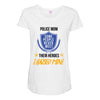 police mom  i rised mine Maternity Scoop Neck T-shirt