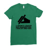 i have my own font Ladies Fitted T-Shirt
