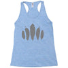 bird feathers nature Racerback Tank