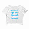 Grandpop Was Created because Grankids Need Real Heroes Crop Top