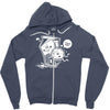 milk and cookies Zipper Hoodie