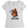 nub nub Women's Triblend Scoop T-shirt