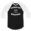 gangster wrapper 3/4 Sleeve Shirt
