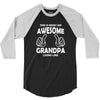 Awesome Grandpa Looks Like 3/4 Sleeve Shirt