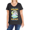 5  unicorn stab idiots Ladies Curvy T-Shirt