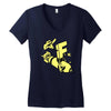 f bom Women's V-Neck T-Shirt